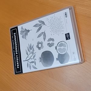 Perfect Pomegranate Photopolymer Stamp Set from Stampin Up!